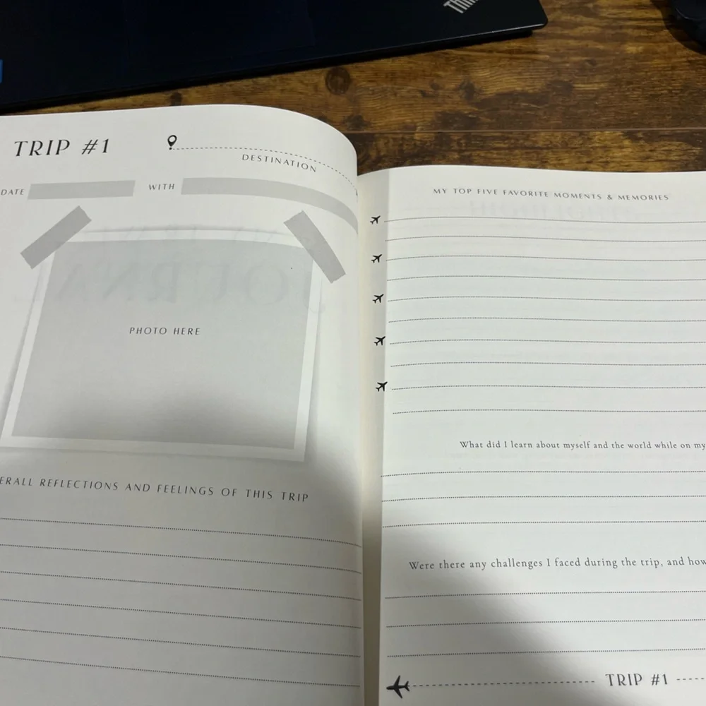 My Travel Journal Pink Hardcover